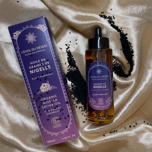 Élixir Purifiant - Huile de Graines de Nigelle Biologique certifié COSMOS ORGANIC