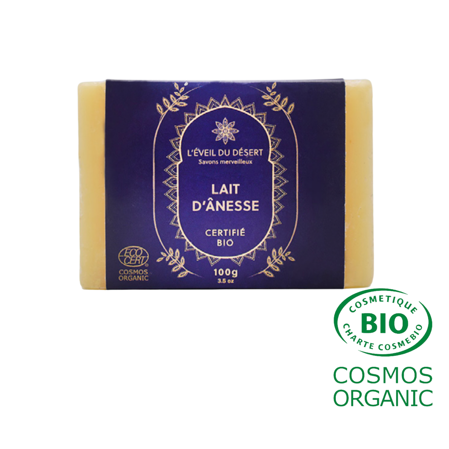 Savon Merveilleux au Lait D'Ânesse Bio 🥛 Certifié COSMOS ORGANIC