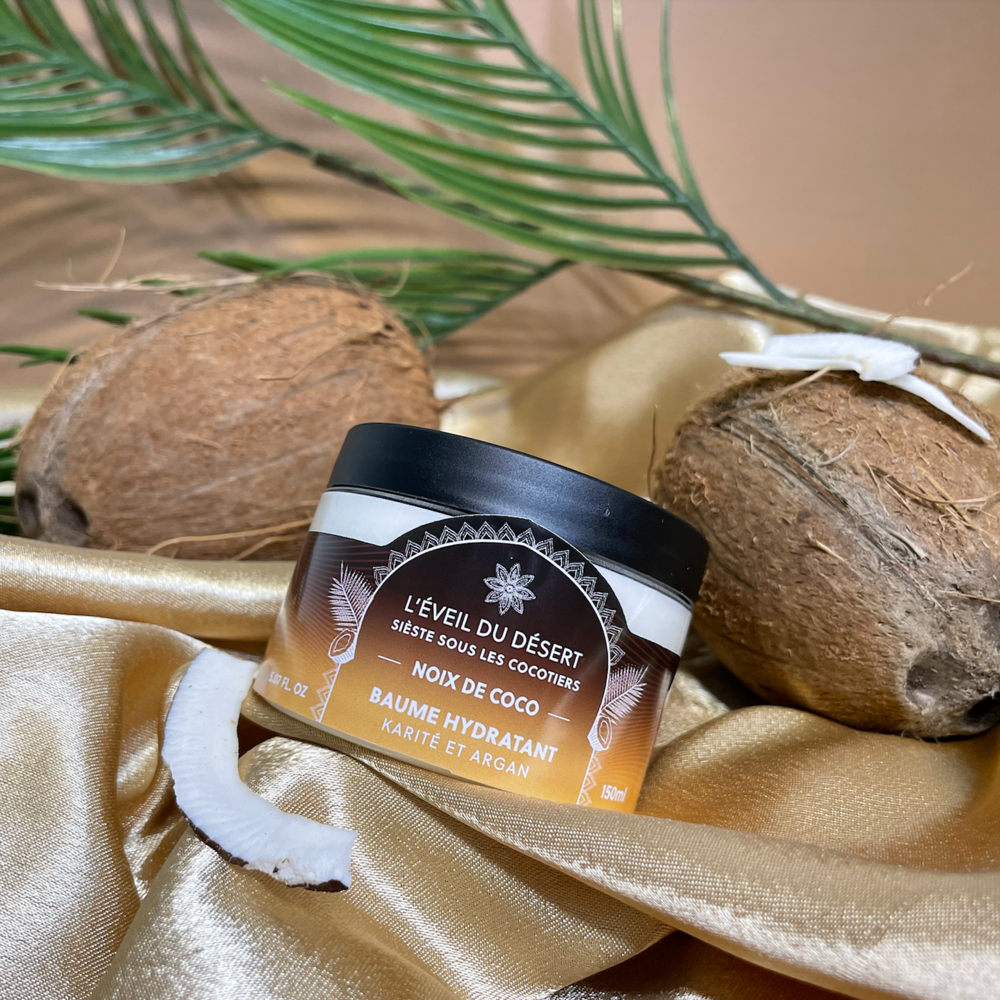 Beurre de Coco 100% Naturel  Nourrit et Hydrate la Peau et les